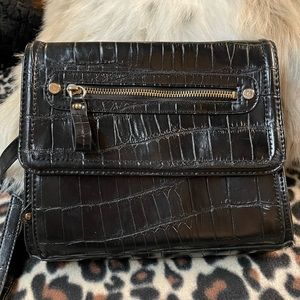 Liz Claiborne Crocskin style purse